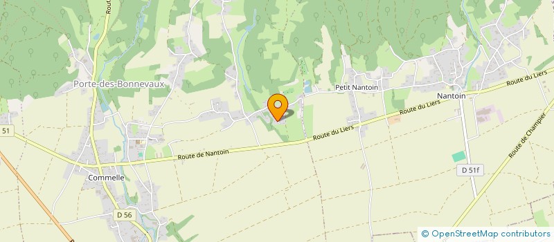 localisation de l'entreprise MONSIEUR THIERRY ONNO  PORTE-DES-BONNEVAUX