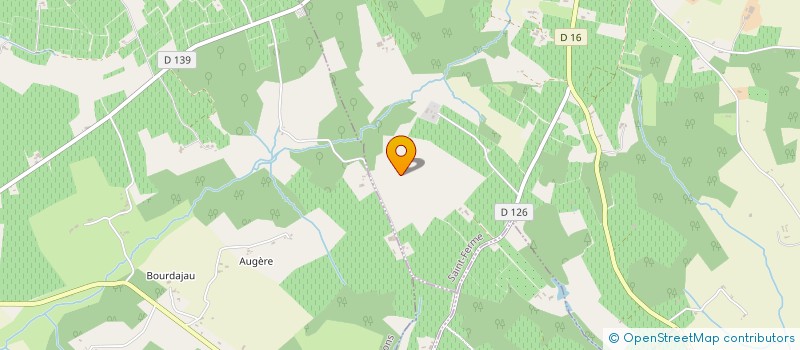 localisation de l'entreprise MONSIEUR THIERRY OSSARD  SAINT-VIVIEN-DE-MONSEGUR