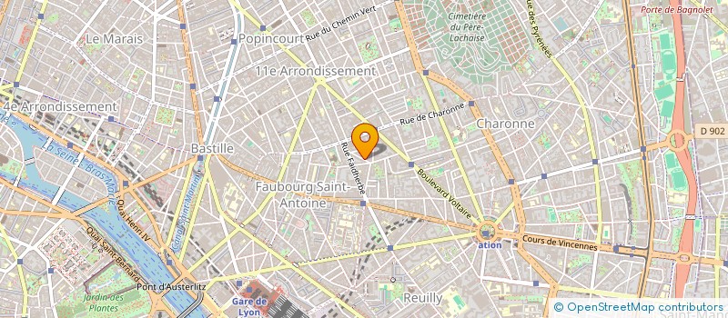 localisation de l'entreprise MONSIEUR THIERRY OUDIN  PARIS