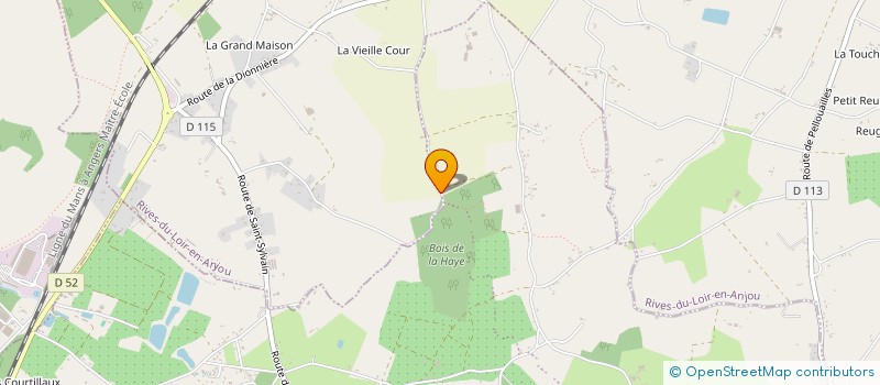 localisation de l'entreprise MONSIEUR THIERRY OUDIN  JARZE VILLAGES