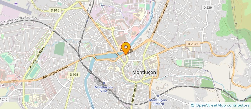 localisation de l'entreprise MONSIEUR THIERRY OUDIN  TOURS