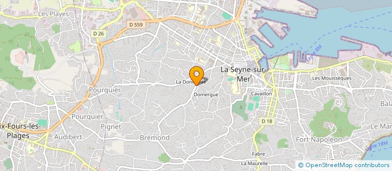 localisation de l'entreprise MONSIEUR THIERRY OUVRARD à LA SEYNE-SUR-MER