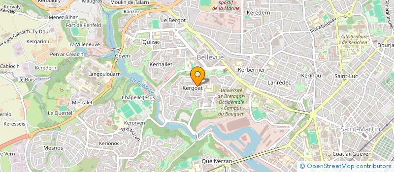 localisation de l'entreprise MONSIEUR THIERRY PAGE à BREST