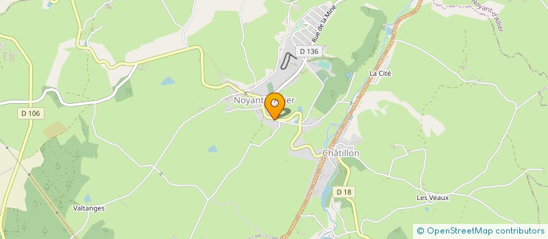 localisation de l'entreprise MONSIEUR THIERRY PAILLARD  NOYANT-D'ALLIER