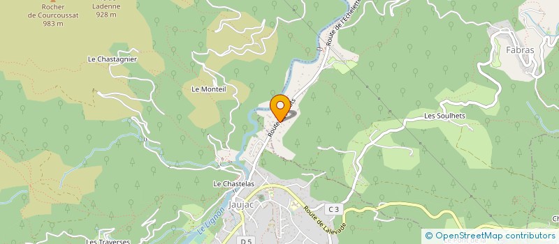 localisation de l'entreprise MONSIEUR THIERRY PALOUS  FABRAS