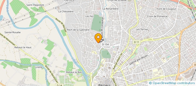 localisation de l'entreprise MONSIEUR THIERRY PANO à BEZIERS