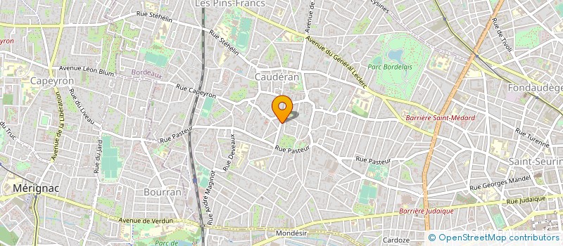 localisation de l'entreprise MONSIEUR THIERRY PAPON à BORDEAUX