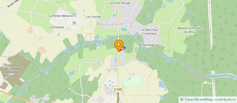 localisation de l'entreprise MONSIEUR THIERRY PAQUET à BRAY-SAINT-AIGNAN