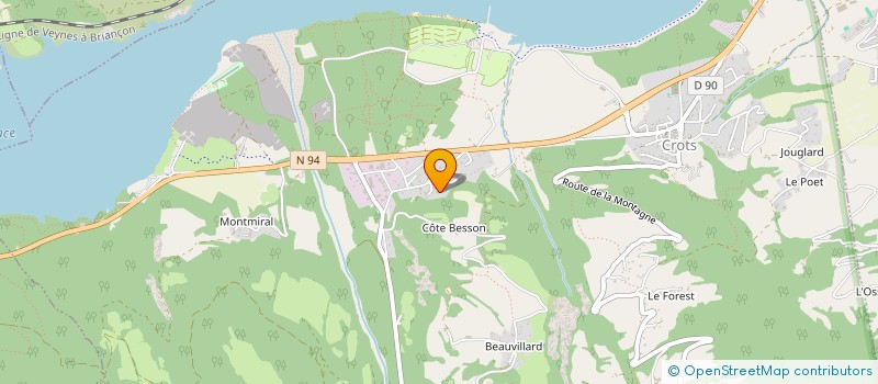 localisation de l'entreprise MONSIEUR THIERRY PAQUIS  LES ORRES