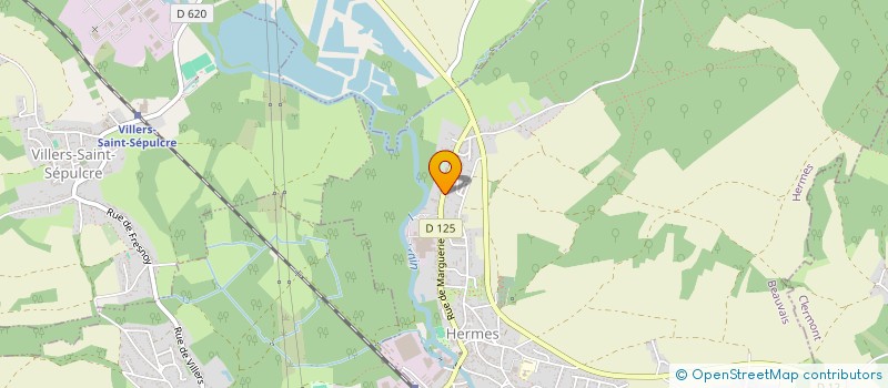 localisation de l'entreprise MONSIEUR THIERRY PAREDES  HERMES