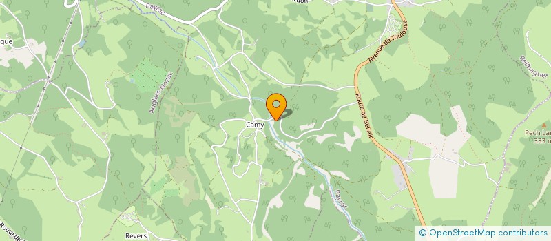 localisation de l'entreprise MONSIEUR THIERRY PARENTE  PAYRAC