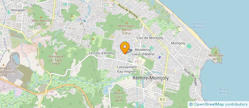 localisation de l'entreprise MONSIEUR THIERRY PARENTY à REMIRE-MONTJOLY