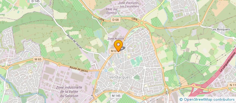 localisation de l'entreprise MONSIEUR THIERRY PARISOT à VENDARGUES