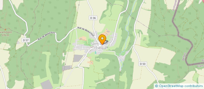 localisation de l'entreprise MONSIEUR THIERRY PARISOT  SAINT-DIZIER-L'EVEQUE