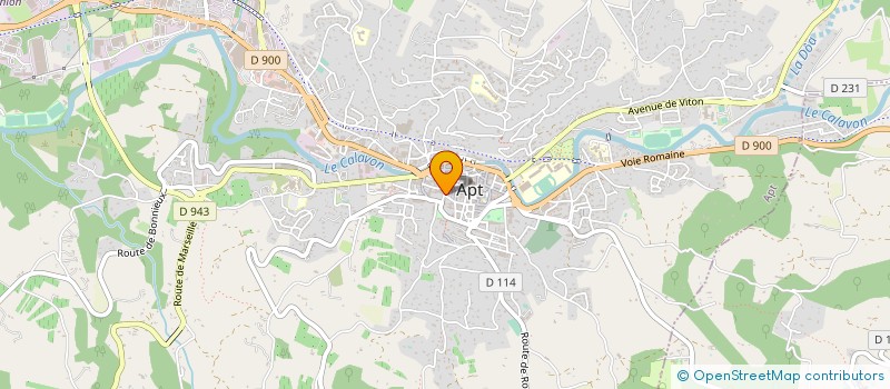 localisation de l'entreprise MONSIEUR THIERRY PARRIN à APT
