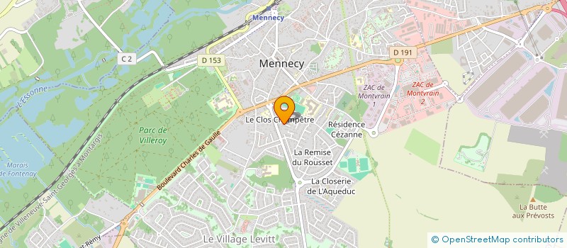 localisation de l'entreprise MONSIEUR THIERRY-PASCAL BILLON à MENNECY