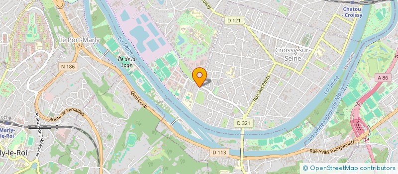 localisation de l'entreprise MONSIEUR THIERRY PASQUET  CROISSY-SUR-SEINE