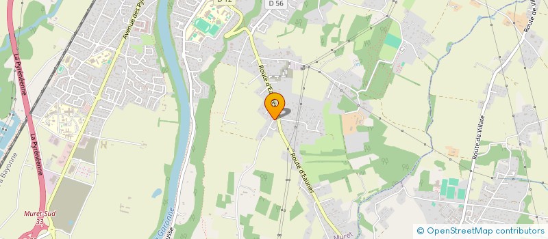 localisation de l'entreprise MONSIEUR THIERRY PATRICK LEROY  MURET