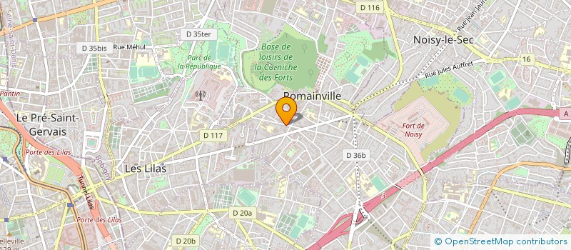 localisation de l'entreprise MONSIEUR THIERRY PATTEIN à ROMAINVILLE