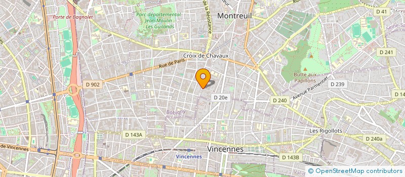 localisation de l'entreprise MONSIEUR THIERRY PATUROT à MONTREUIL