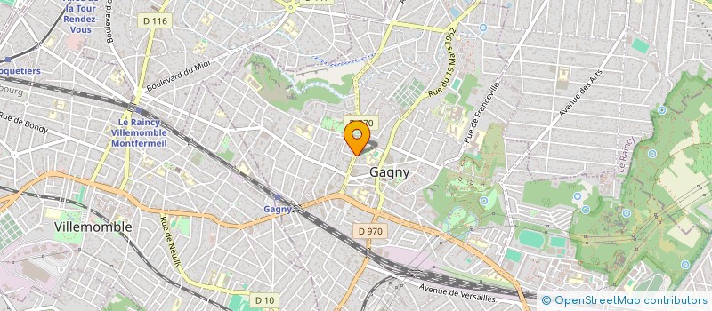 localisation de l'entreprise MONSIEUR THIERRY PAUL JEAN-LAMBERT  GAGNY