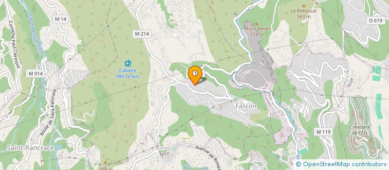 localisation de l'entreprise MONSIEUR THIERRY PAUL LOPEZ  FALICON