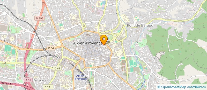 localisation de l'entreprise MONSIEUR THIERRY PAUQUET  AIX-EN-PROVENCE