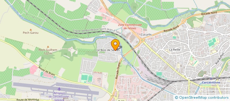 localisation de l'entreprise MONSIEUR THIERRY PAUTARD  CARCASSONNE