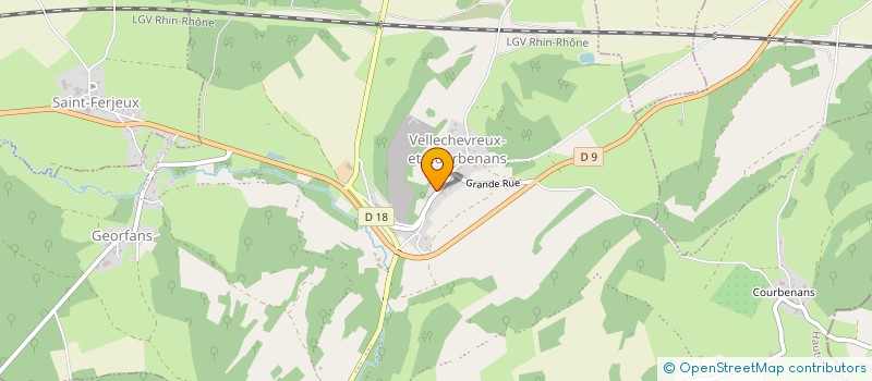 localisation de l'entreprise MONSIEUR THIERRY PAUVRET  FALLON