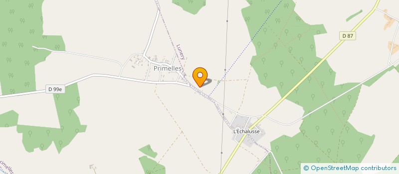 localisation de l'entreprise MONSIEUR THIERRY PAVIOT  LUNERY