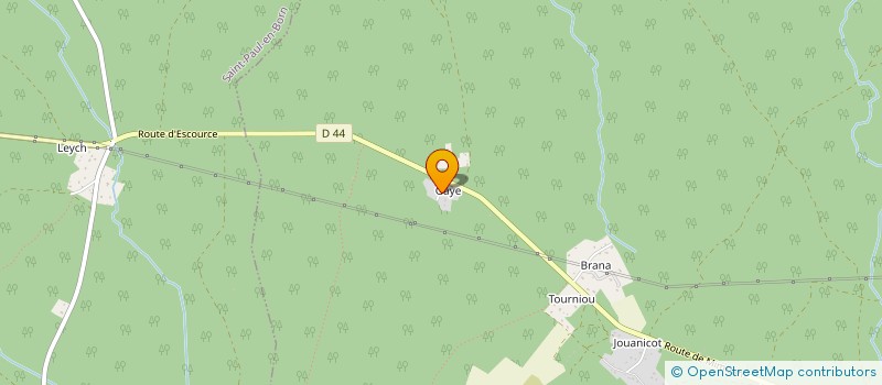 localisation de l'entreprise MONSIEUR THIERRY PAYEN  ESCOURCE