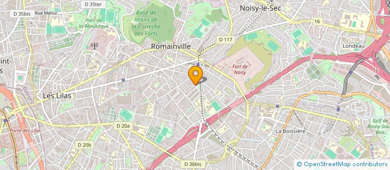 localisation de l'entreprise MONSIEUR THIERRY PAYEN à ROMAINVILLE