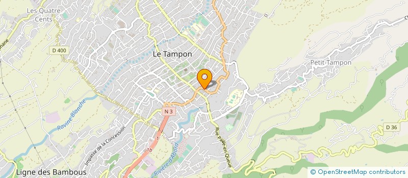 localisation de l'entreprise MONSIEUR THIERRY PAYET  LE TAMPON