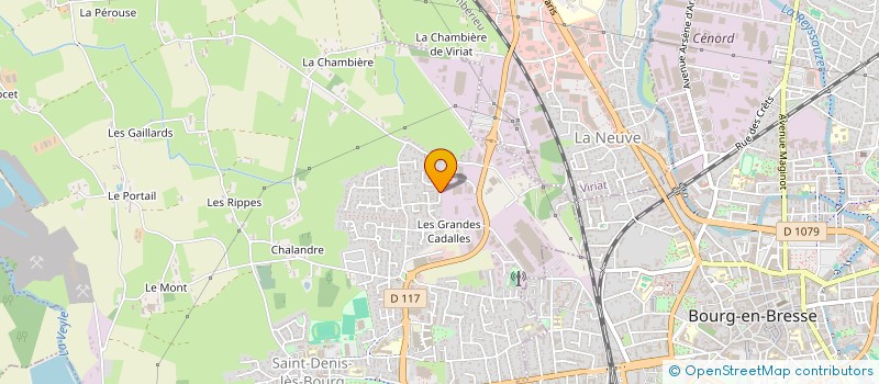 localisation de l'entreprise MONSIEUR THIERRY PAYET à SAINT-DENIS-LES-BOURG