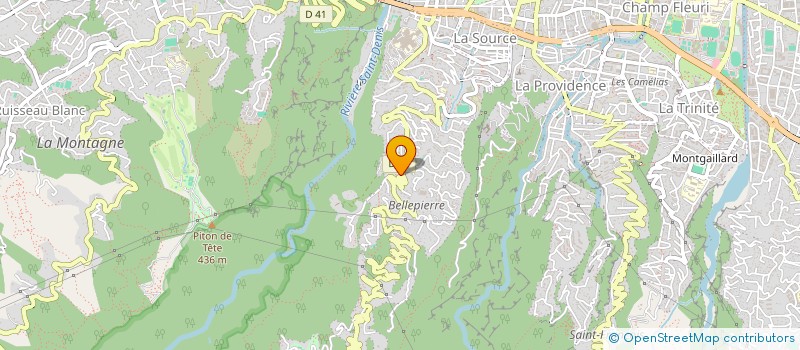 localisation de l'entreprise MONSIEUR THIERRY PAYET  SAINT-DENIS