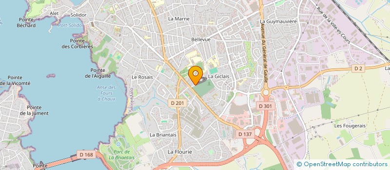 localisation de l'entreprise MONSIEUR THIERRY PECHIN  SAINT-MALO