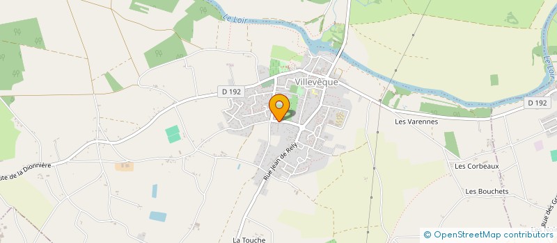 localisation de l'entreprise MONSIEUR THIERRY PECOT  RIVES-DU-LOIR-EN-ANJOU