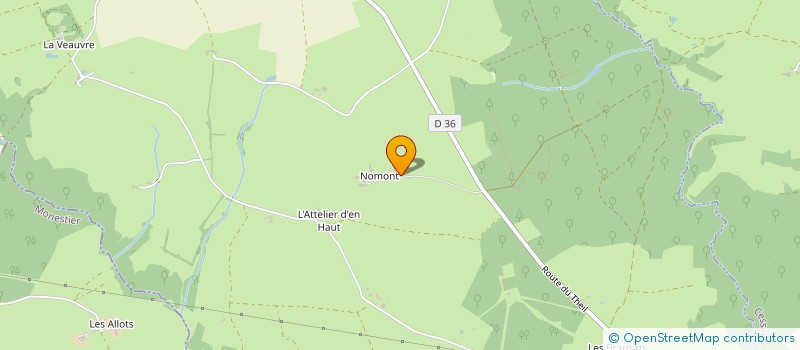 localisation de l'entreprise MONSIEUR THIERRY PEDERGNANA  FLEURIEL