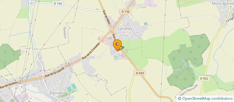 localisation de l'entreprise MONSIEUR THIERRY PEIFFER  LANDRES