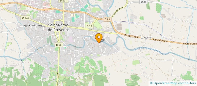 localisation de l'entreprise MONSIEUR THIERRY PELISSIER à SAINT-REMY-DE-PROVENCE