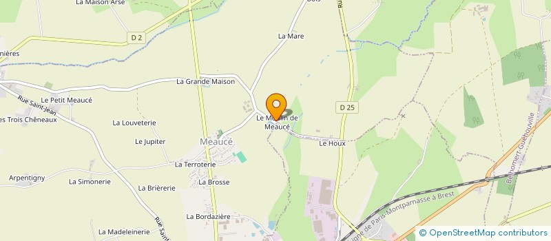 localisation de l'entreprise MONSIEUR THIERRY PELLE à MEAUCE