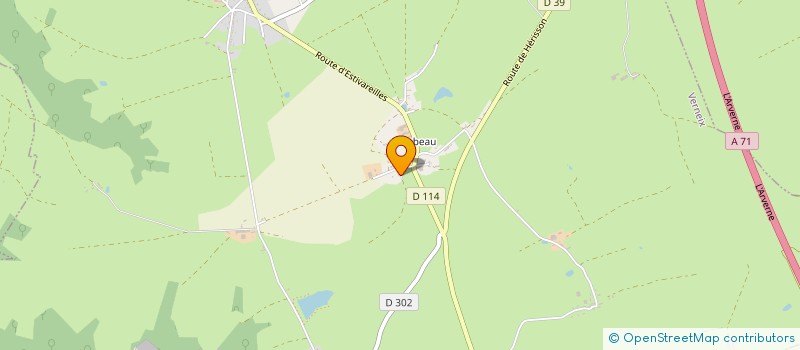 localisation de l'entreprise MONSIEUR THIERRY PELLE  VERNEIX