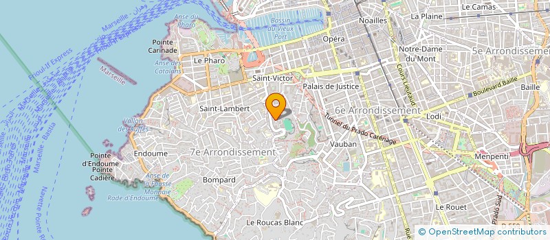 localisation de l'entreprise MONSIEUR THIERRY PELLICANI à MARSEILLE