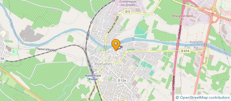 localisation de l'entreprise MONSIEUR THIERRY PERES  PERPIGNAN