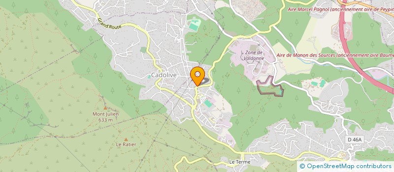 localisation de l'entreprise MONSIEUR THIERRY PEREZ  PEYPIN