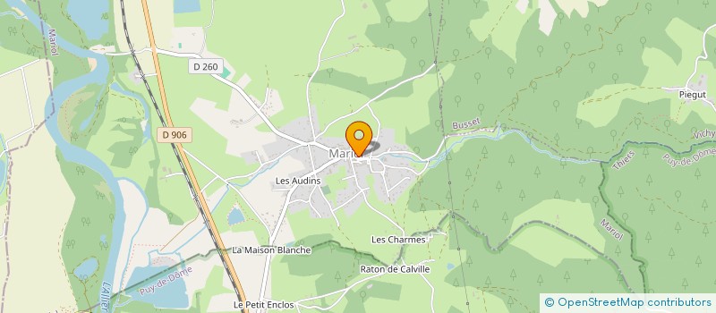 localisation de l'entreprise MONSIEUR THIERRY PERISSE  MARIOL