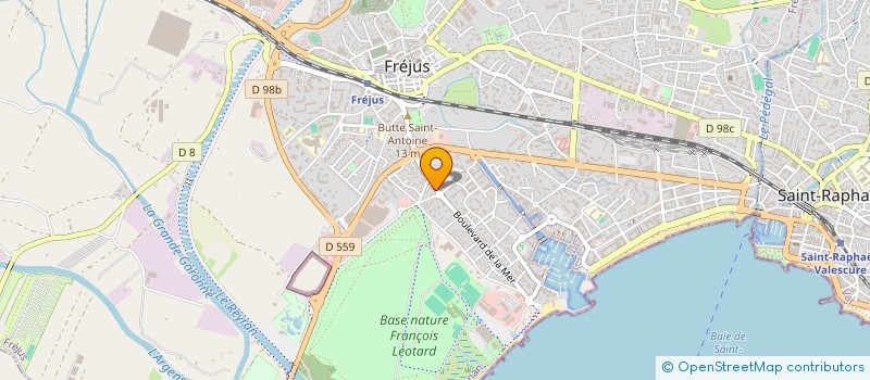 localisation de l'entreprise MONSIEUR THIERRY PERNE à FREJUS