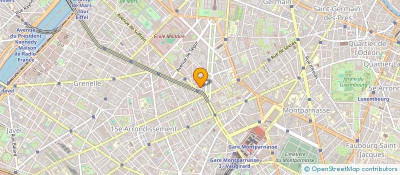 localisation de l'entreprise MONSIEUR THIERRY PERON-MAGNAN  PARIS