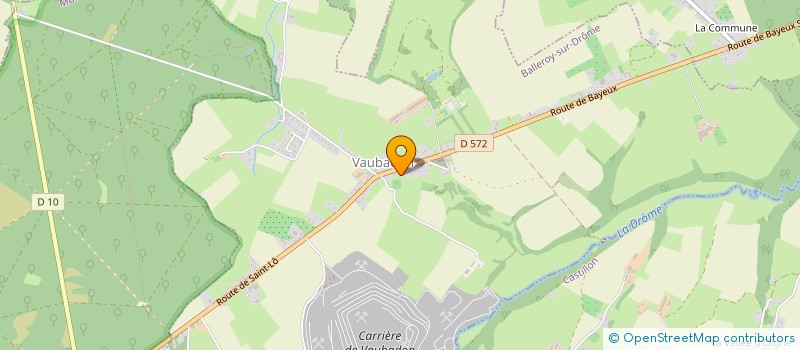 localisation de l'entreprise MONSIEUR THIERRY PERRIER  CAHAGNOLLES