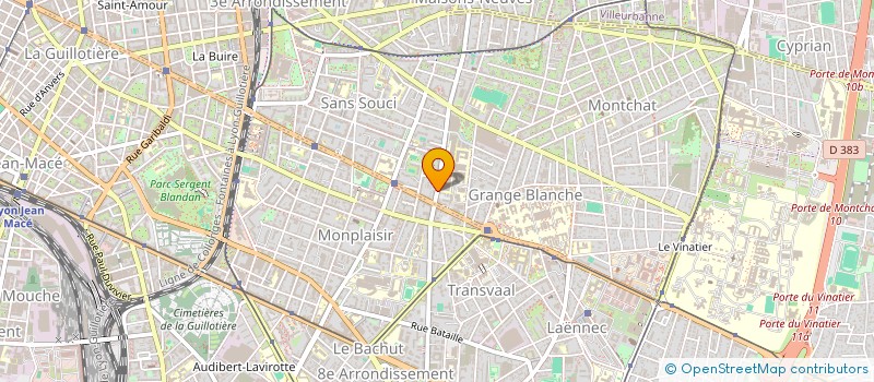 localisation de l'entreprise MONSIEUR THIERRY PERRIER  LYON